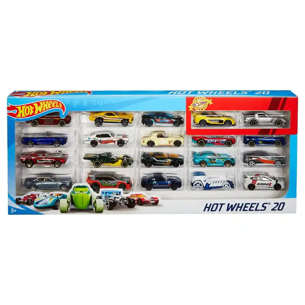 Hot Wheels Juguete Hot wheels surtido pack x20