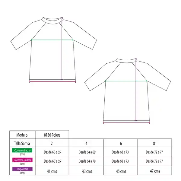 Conjunto Para Niño Con Filtro Uv Fucsia Talla 8 Samia