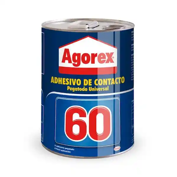Agorex Adhesivo de Contacto 60 Tarro 3.78 L