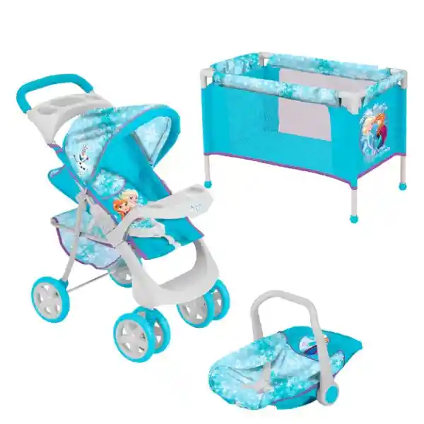Bebesit Juego Coche Muñeca / Cuna Frozen - DI00000F21