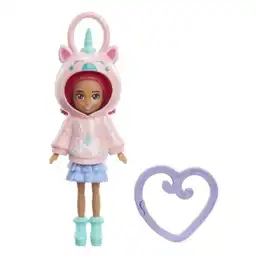 Polly Pocket Muñeca Hoodie Amigos #04 HKV98