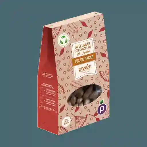 Avellana Cubierta Con Chocolate Leche Piwén