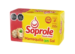 Soprole Mantequilla con Sal