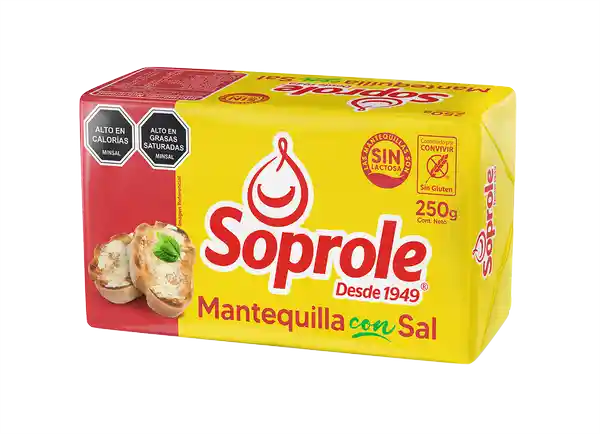 Soprole Mantequilla con Sal