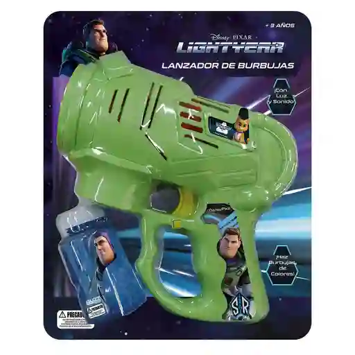 Disney Lanzador de Burbujas C/Luz Lightyear
