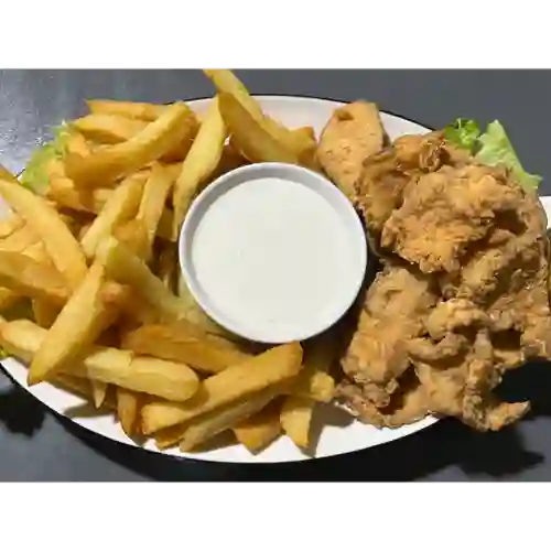 Chicharrón de pescado