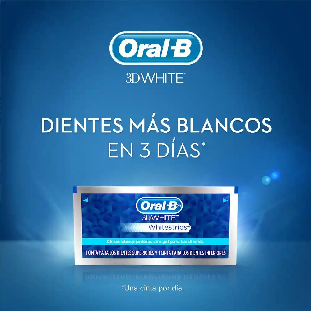 Oral-B Cinta Lanqueadora 3D Whitestrips