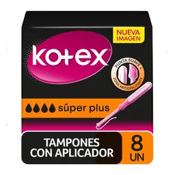 Kotex Tampon Higienico Super Plus