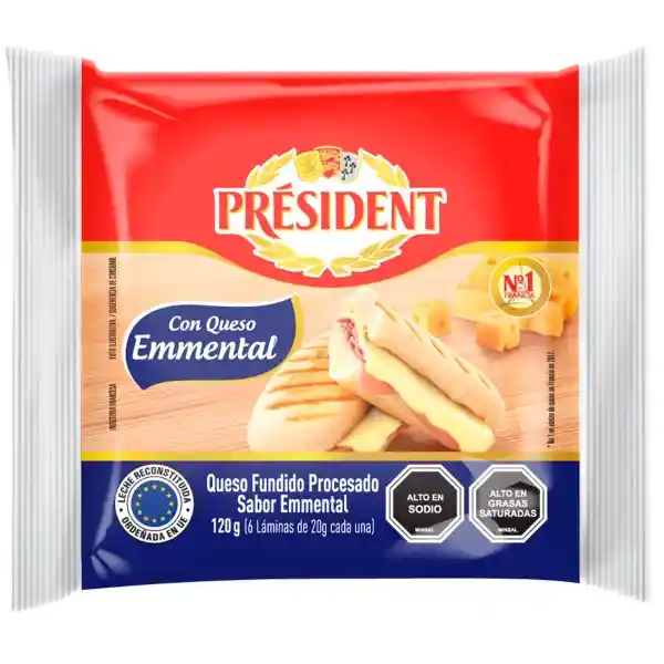 President Queso Emmental Fundido