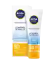 Nivea : Protector Solar Facial Sun Toque Seco Piel Grasa