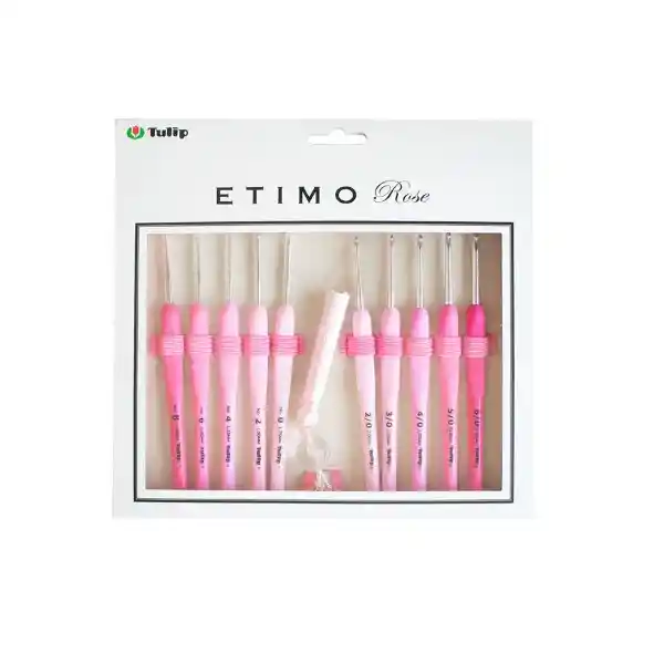 Set Crochet Etimo Rose Tulip 1 Set