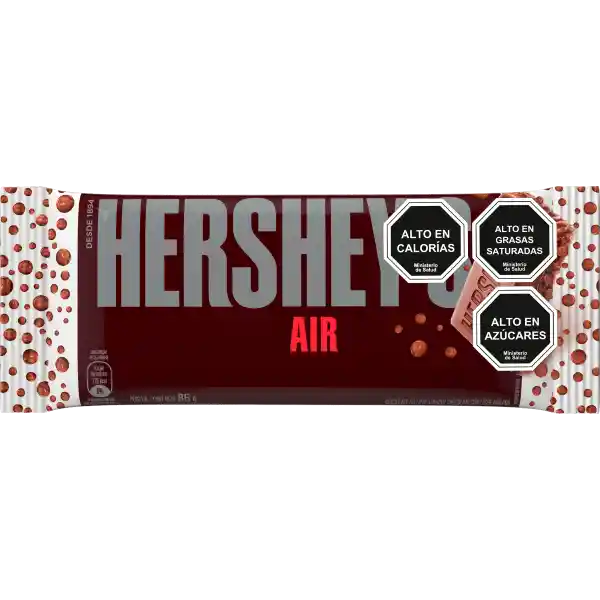 Hersheys Chocolate Aireado en Barra