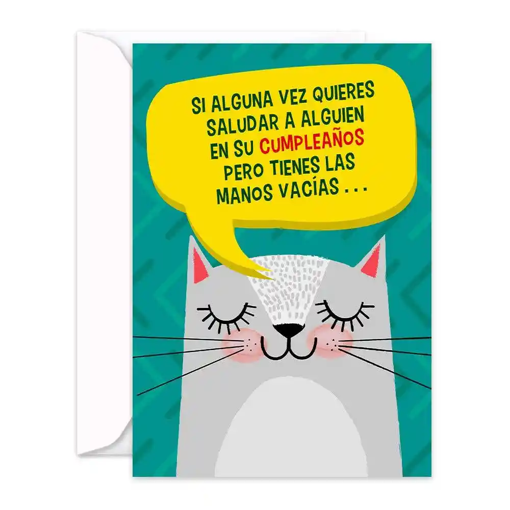 Tarjeta de Saludo Happydays Jumbo