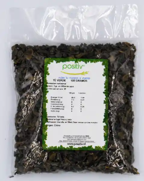 Positiv té Verde