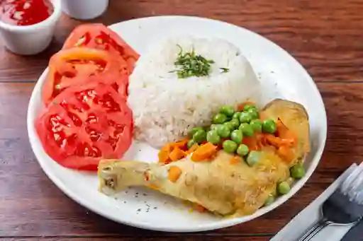 Pollo Arvejado