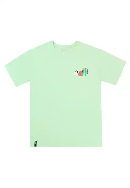 Polera Junior Bolsillo Day to Day Niño Verde Limón 8 796