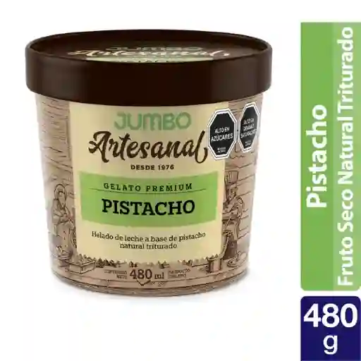 Helado Pistacho Jumbo Artesanal