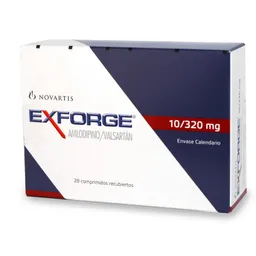 Exforge 10 mg/320 mg Comprimidos Recubiertos