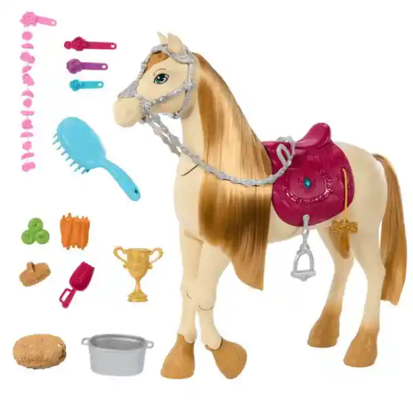 Barbie Set de Juego Caballo Con Accesorios HXJ42