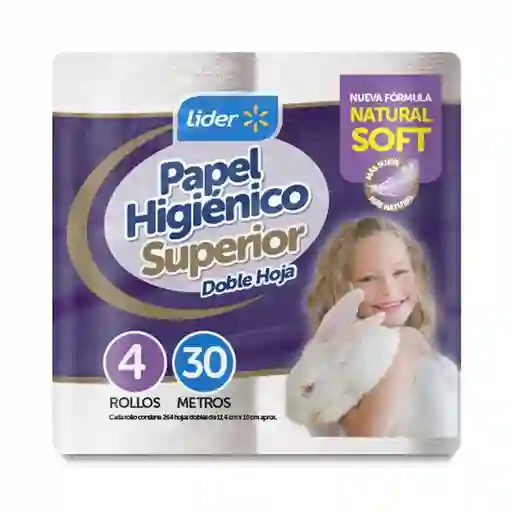Papel Higiénico Superior 30 m