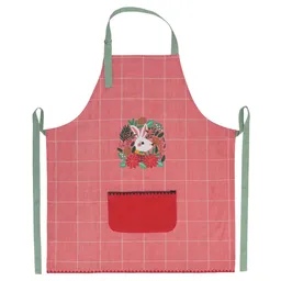 Delantal Tejido de Algodón Navidad 70 x 80 cm Casaideas