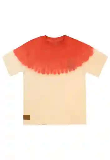 Polera Tie Dye Spirit jr Niño Naranjo Talla 08 - 351