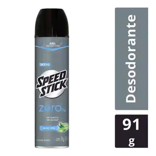 2 x Deo Sp Zero Aloe Vera Speed Stick 91 g