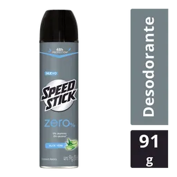 Speed Stick Desodorante Zero Aloe Vera en Spray