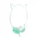 Audífonos de Diadema en Forma de Orejas de Gato Verde Miniso