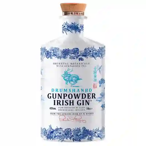 Gin Gunpowder Botella Ceramica 43