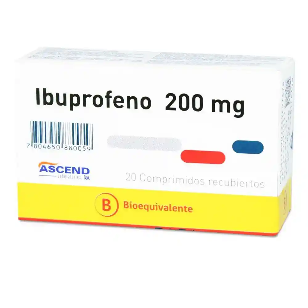 Bioequivalente Ibuprofeno (200 mg)