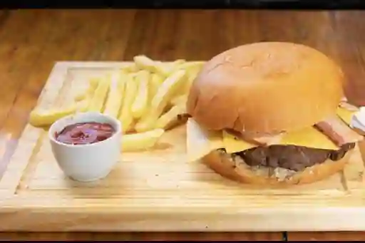 Hamburguesa cheese jojo's