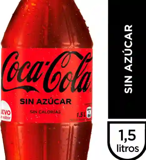 Coca Cola Sin Azucar 1.5 Lts