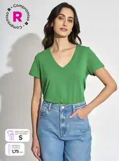 Marquis Polera Vneck e Verde M