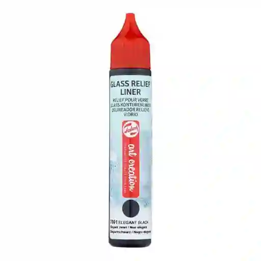 Talens Pintura Liner Vidrio Negro