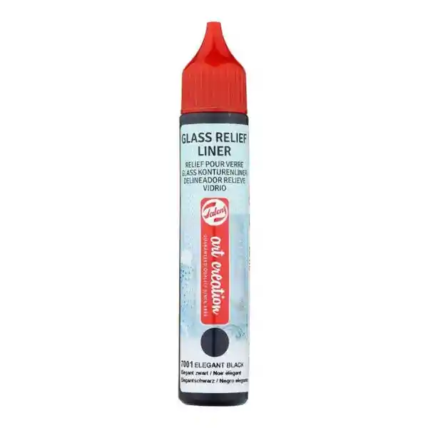 Talens Pintura Liner Vidrio Negro