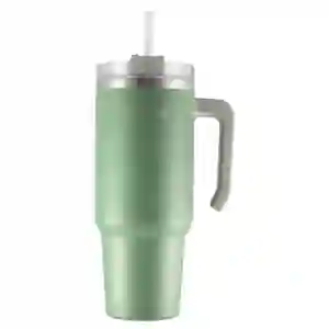 Travel Mug Straw Inoxidable Wasabi Verde