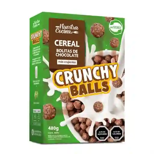 Nuestra Cocina Cereal Bolitas de Chocolate