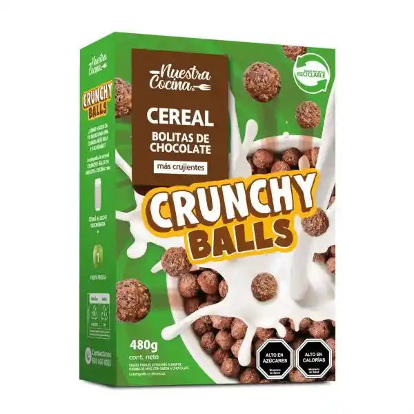 Nuestra Cocina Cereal Bolitas de Chocolate