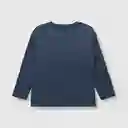 Polera de Bebé Niño Reciclado Gray Denim Talla 3/6M Colloky