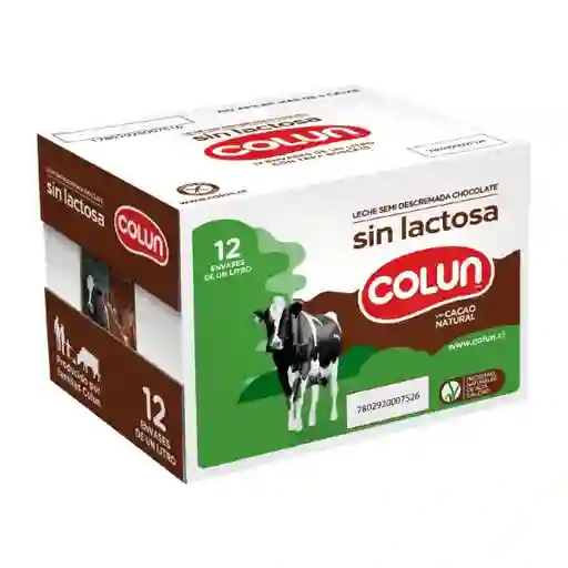 Colun Pack Leche Sin Lactosa Chocolate