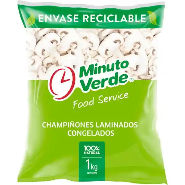 Minuto Verde Champiñones Laminados 1 Kg