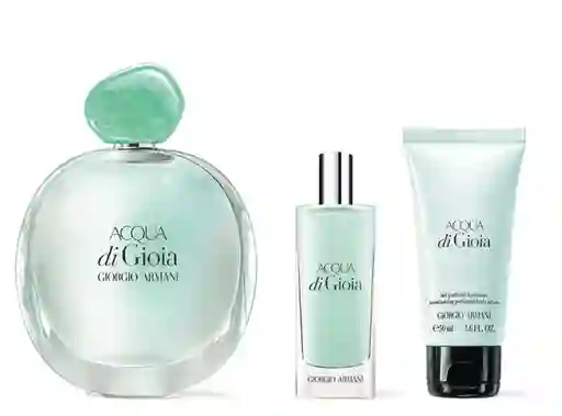 Giorgio Armani Set Acqua di Gioia Mujer + + Loción Corporal