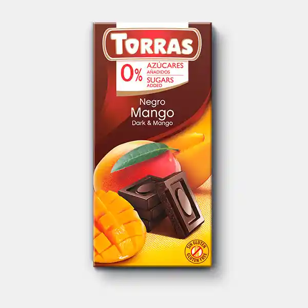 Torras Chocolate Negro y Mango 52%
