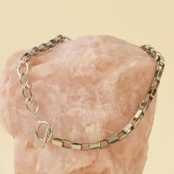 Amphora Collar Cadenas Plateado 07064D24761