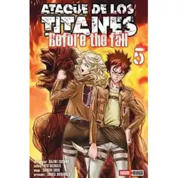 Manga Ataque de Los Titanes Before The Fall N. 5 - Panini