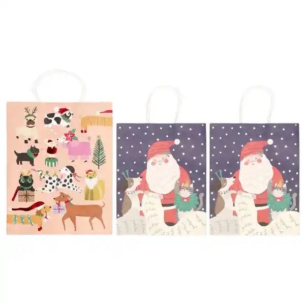 Set de Bolsa de Papel Para Regalo Casaideas