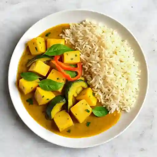 Curry Verde Vegetariano