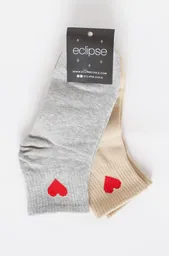 Eclipse Set Calcetines Josefina Gris Crudo
