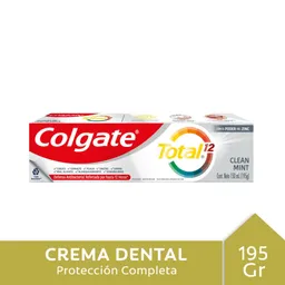 Colgate Pasta Dental Total 12 Clean Mint 195 G